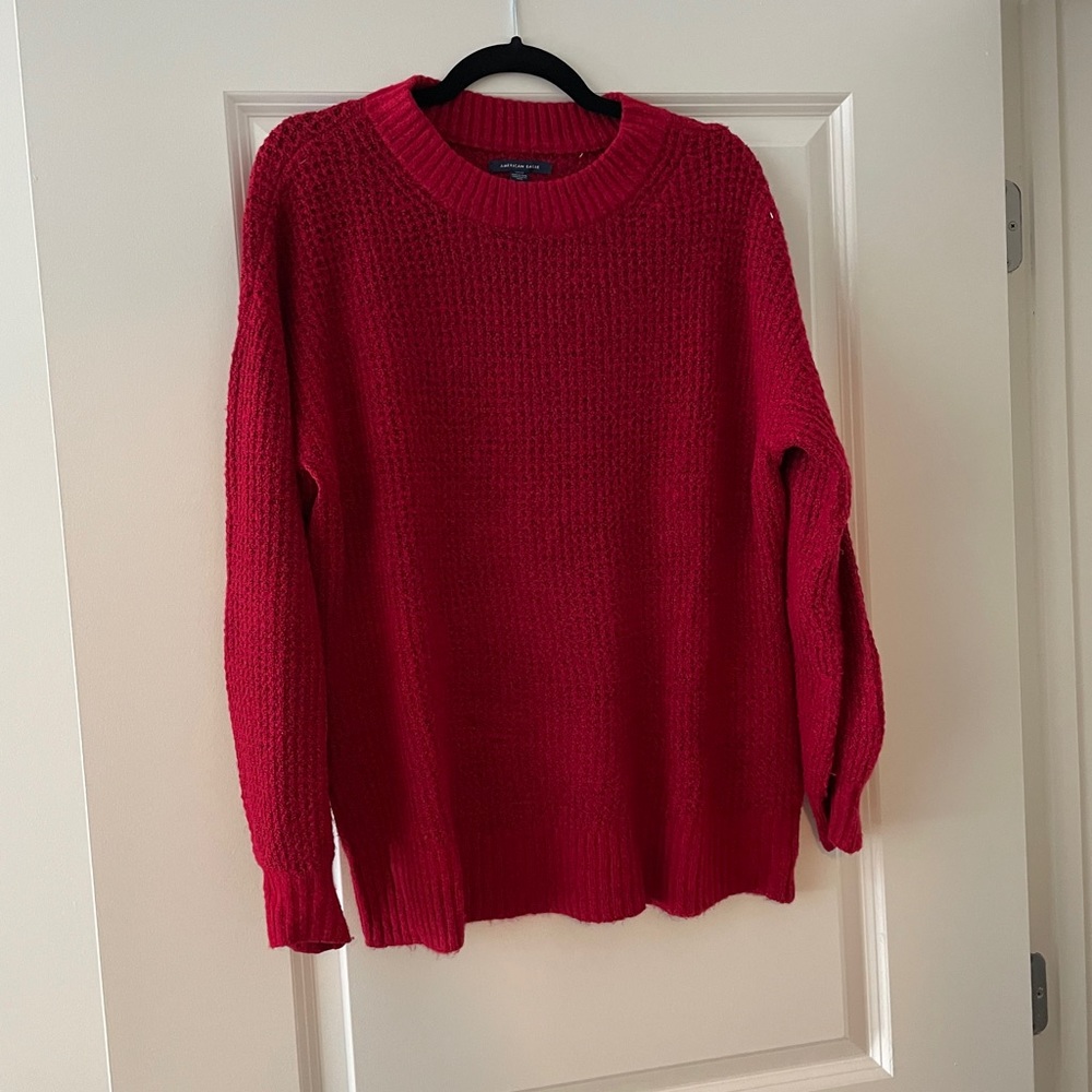 Red American Eagle sweater